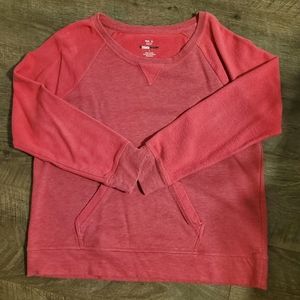 Style & Co. Large Sweatshirt Hot Pink